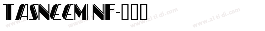 Tasneem NF字体转换